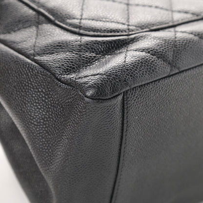 Chanel Caviar Quilted Grand Shopping Tote GST Black 12 of 15