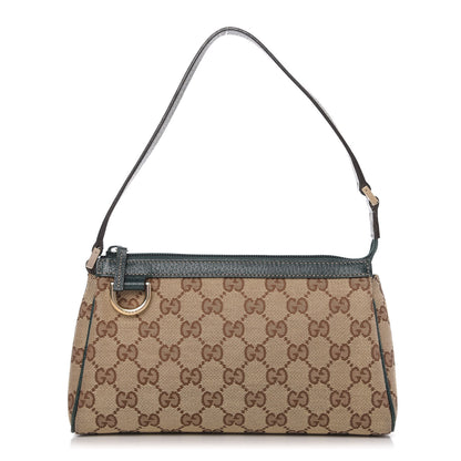 Gucci Monogram D Ring Cosmetic Case Green 1 of 10