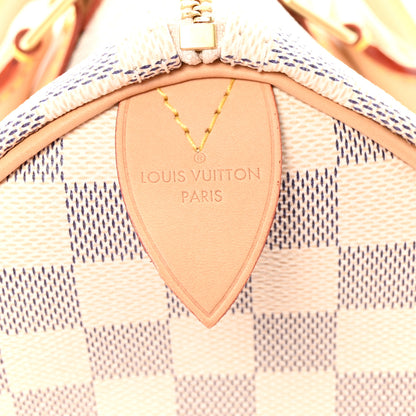 Louis Vuitton Damier Azur Speedy 25 6 of 9