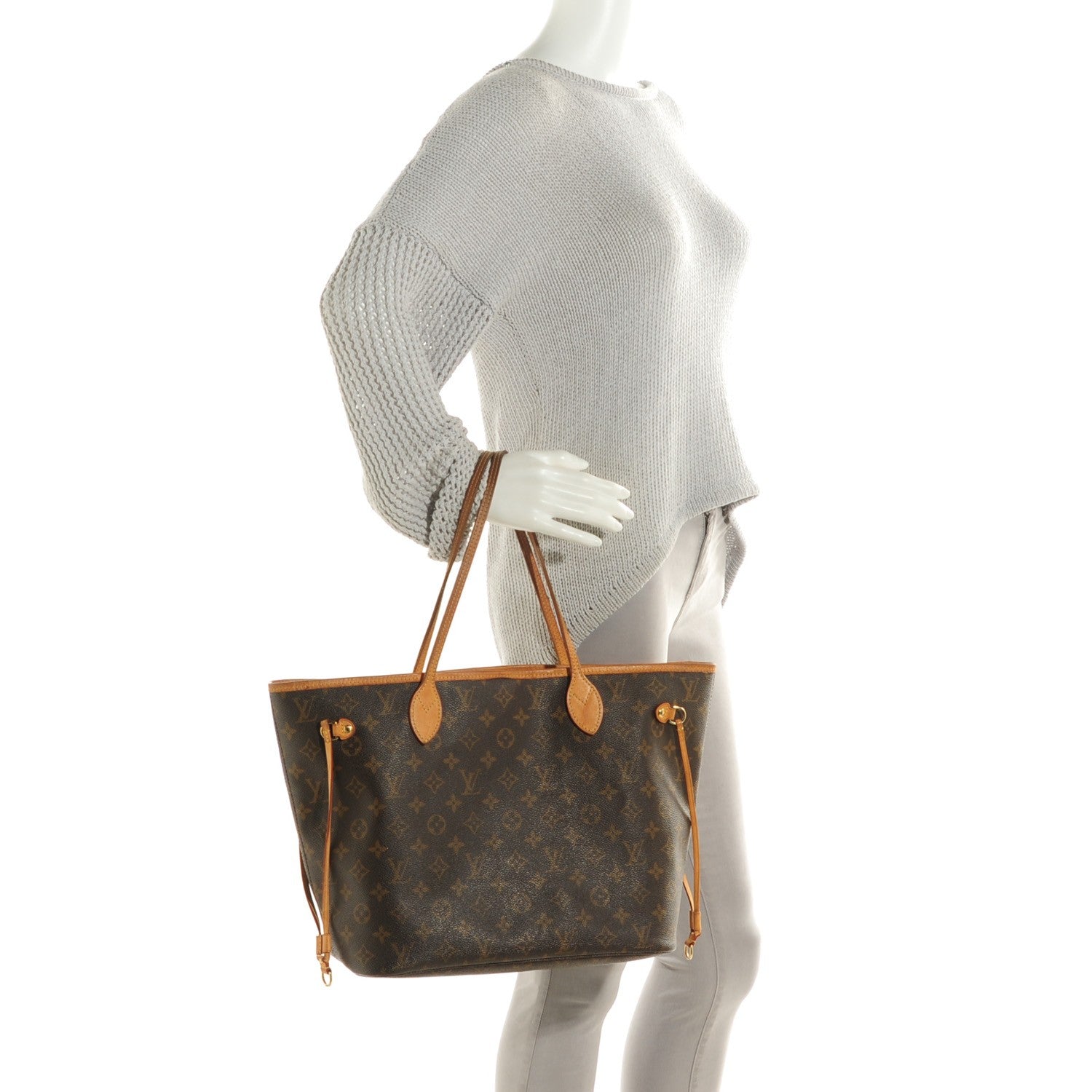 Louis Vuitton Monogram Neverfull MM 2 of 8