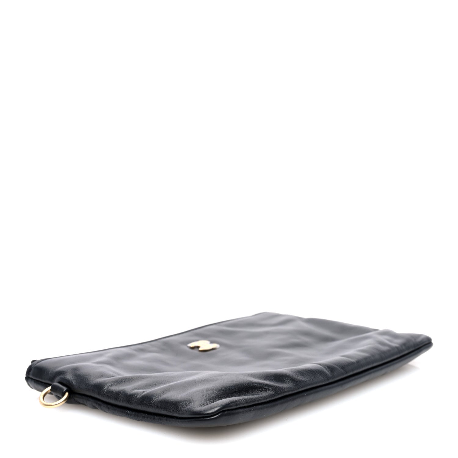 Chanel Shiny Calfskin Chanel 22 Removable Pouch Black 4 of 6