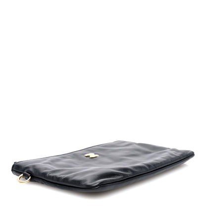Chanel Shiny Calfskin Chanel 22 Removable Pouch Black 4 of 6