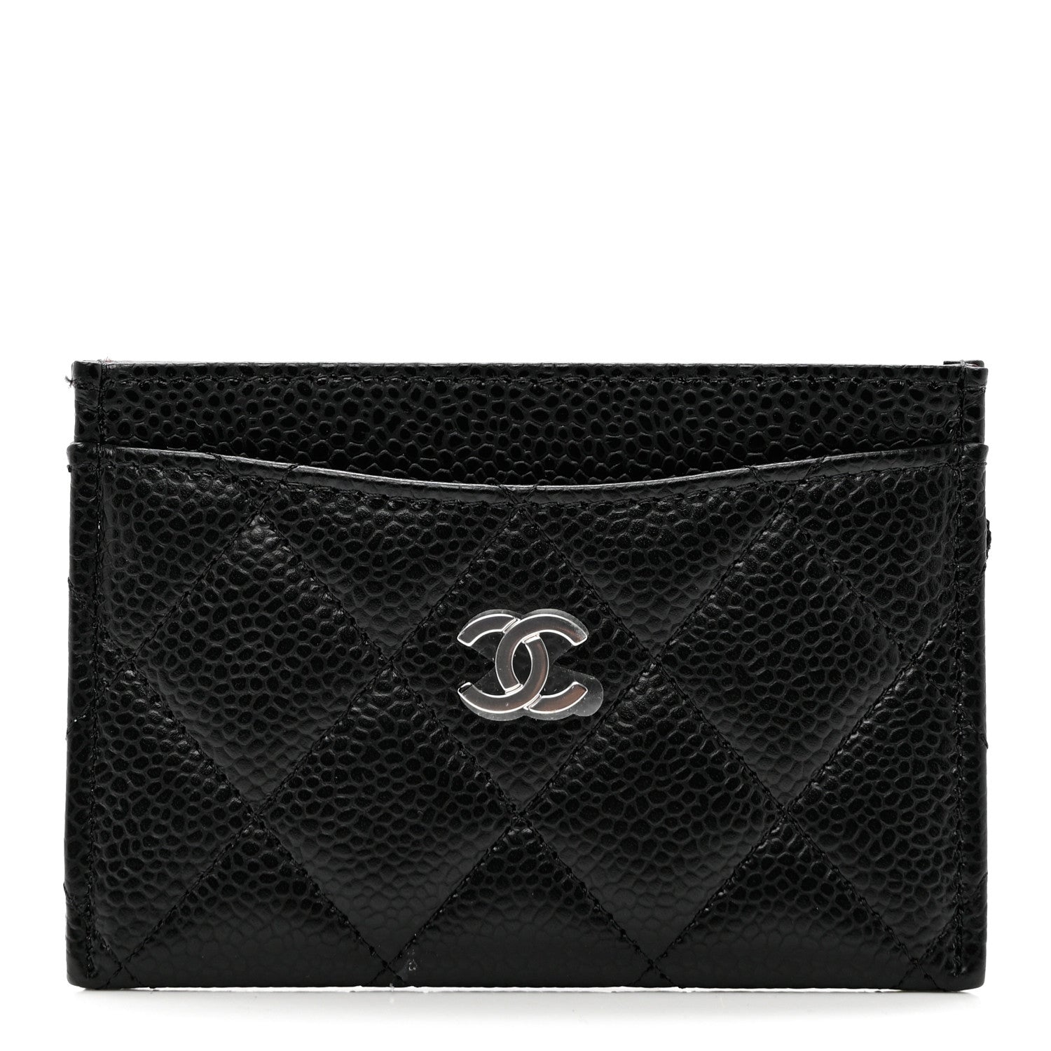 Chanel Caviar Quilted Card Holder Black 1 of 8
