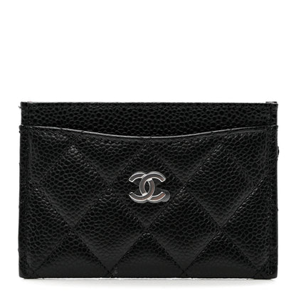 Chanel Caviar Quilted Card Holder Black 1 of 8