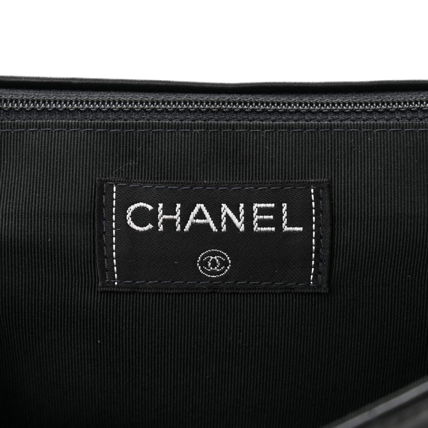 Chanel Lambskin Chocolate Bar Mademoiselle Flap Black 6 of 14