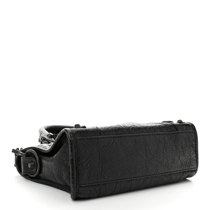 Balenciaga Agneau Arena Classic Hardware Le City Mini  Black 4 of 10