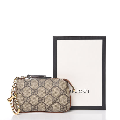 Gucci GG Supreme Monogram Key Case Brown 8 of 8