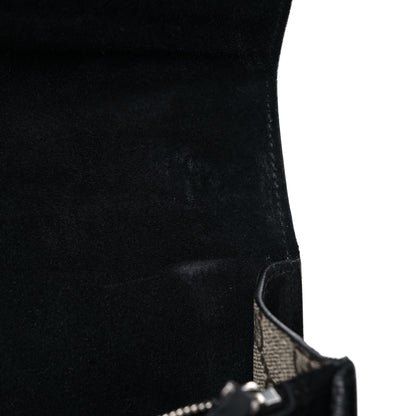 Gucci GG Supreme Monogram Small Dionysus Shoulder Bag Black 10 of 13
