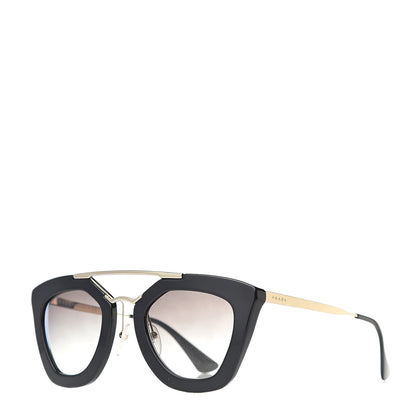Prada Acetate Cinema Sunglasses SPR 09Q Black 1 of 9