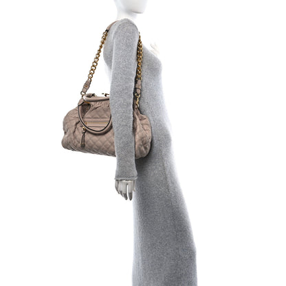 Marc Jacobs Calfskin Quilted Stam Blush 2 of 9