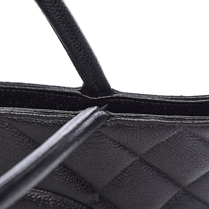 Chanel Caviar Quilted Medallion Tote Black 8 of 11