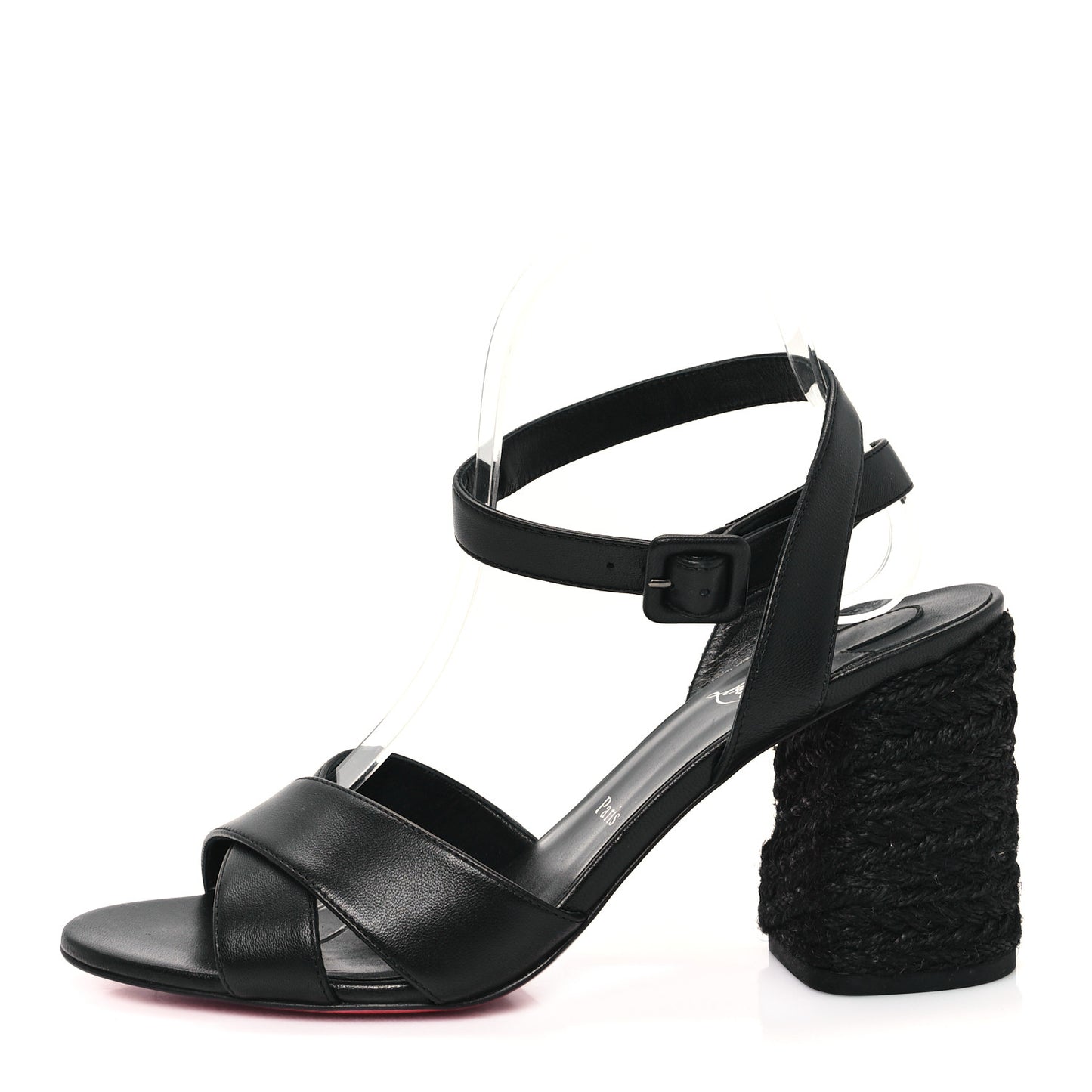 Nappa Summer Mariza 85 Sandals 39 Black