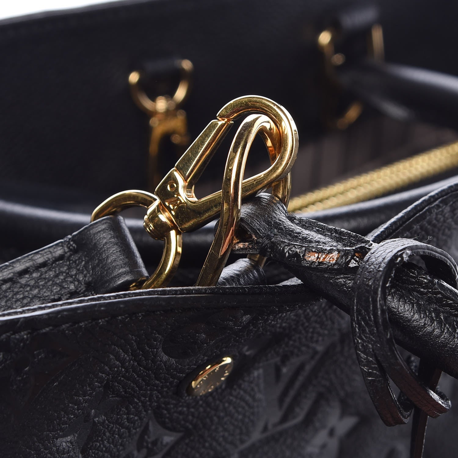 Louis Vuitton Empreinte Montaigne GM Black 31 of 31