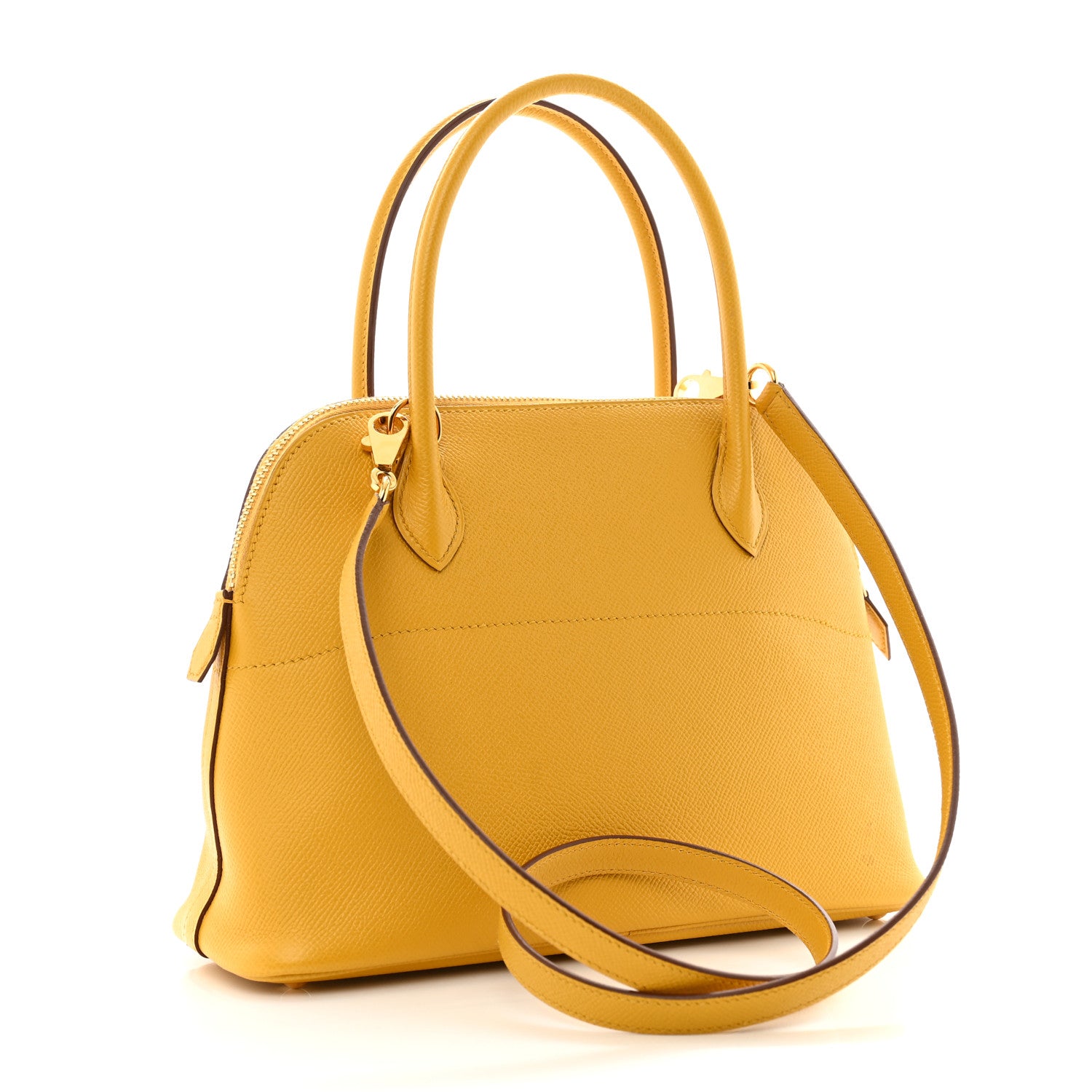 Hermes Epsom Bolide 27 Jaune Ambre 1679094 – FASHIONPHILE