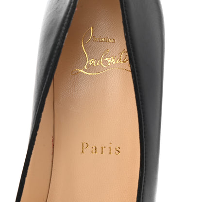 Christian Louboutin Nappa Kabetts 100 Pumps 38 Black Lucido 7 of 11