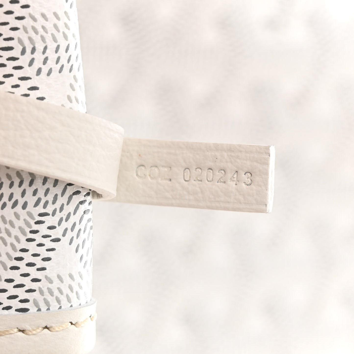 Goyardine Saint Louis GM White