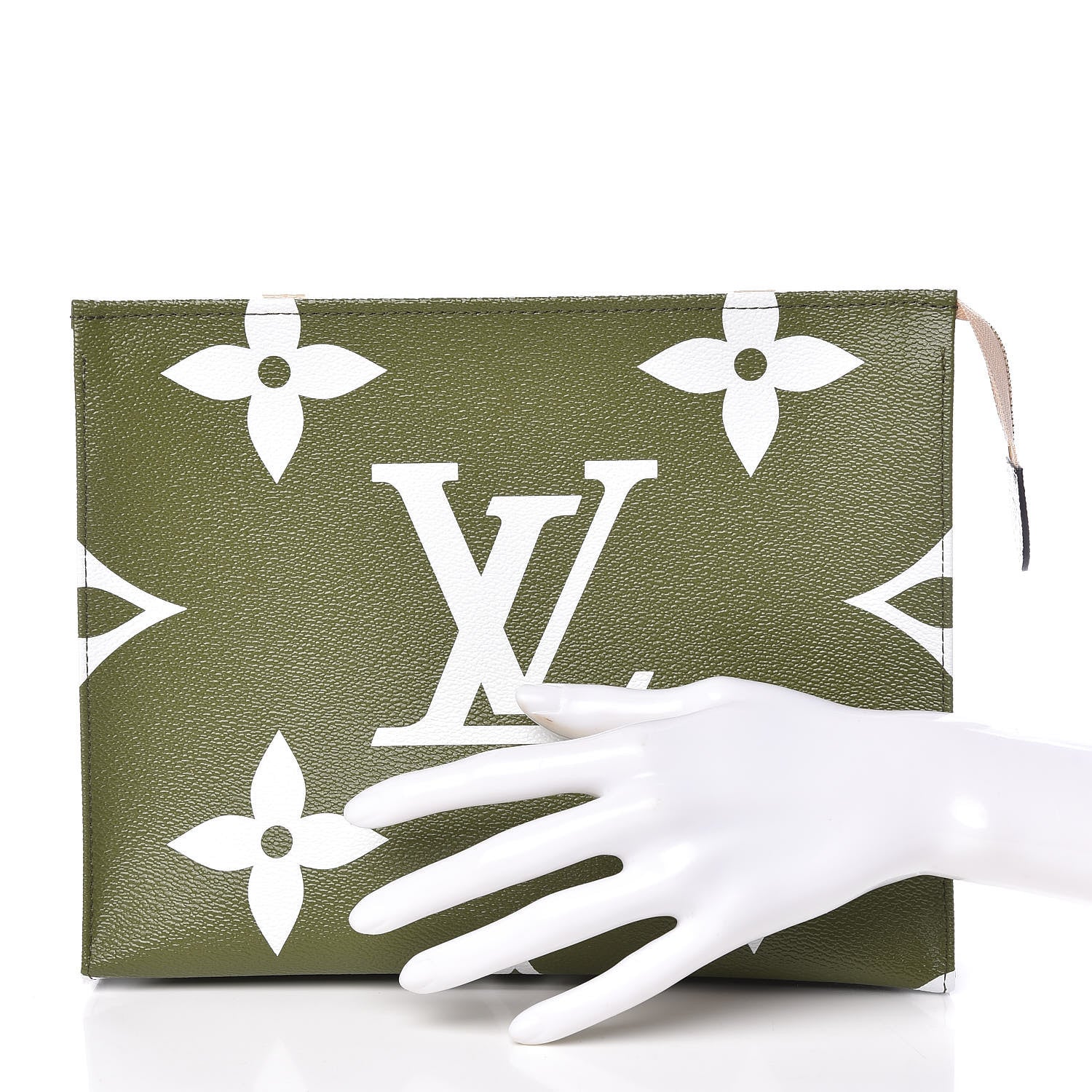 Louis Vuitton Monogram Giant Toiletry Pouch 26 Kaki 2 of 10