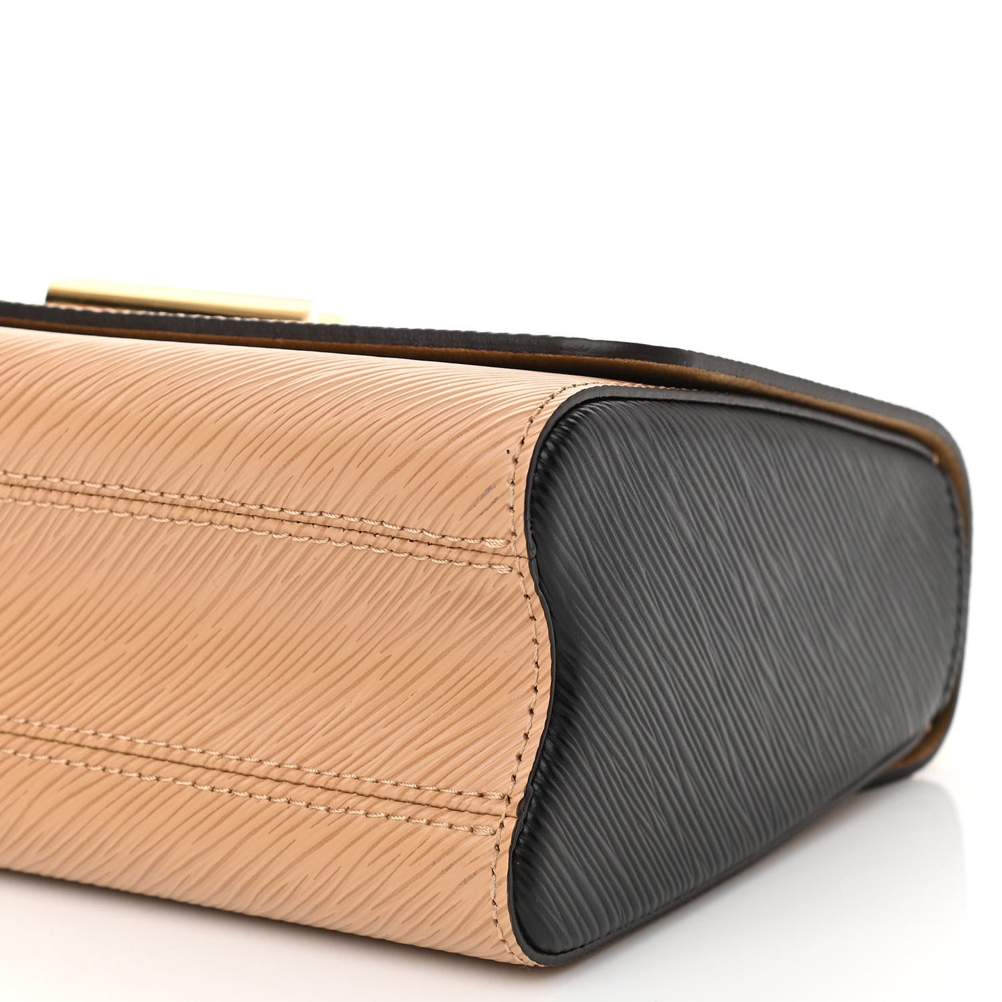 Epi Twist Shoulder Bag MM Camel
