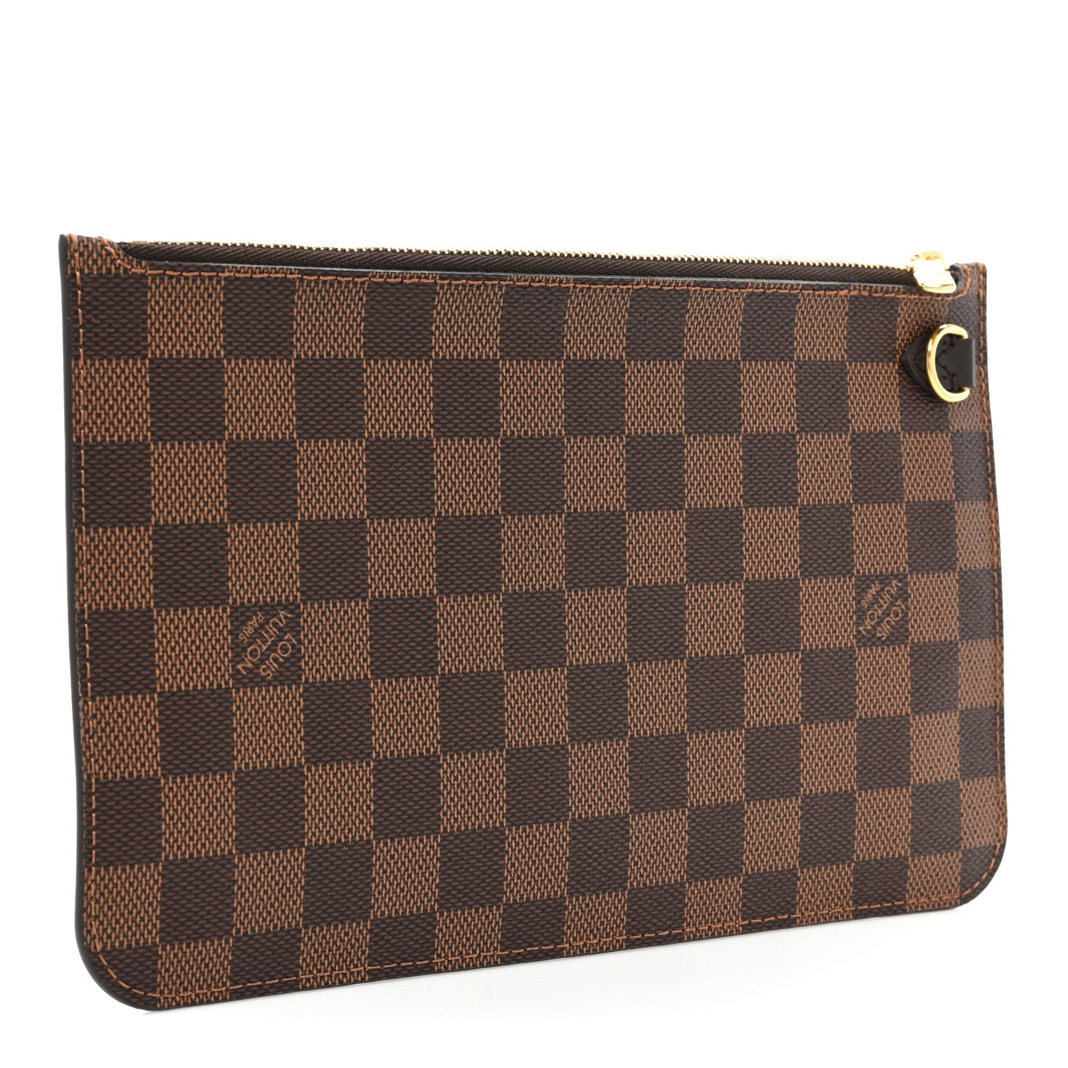 Louis Vuitton Damier Ebene Neverfull MM GM Pochette 3 of 8