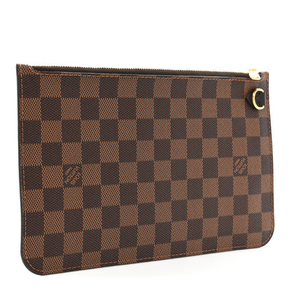 Louis Vuitton Damier Ebene Neverfull MM GM Pochette 3 of 8