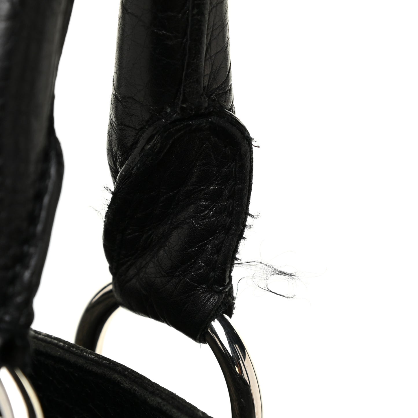 Vitello Daino Tote Black