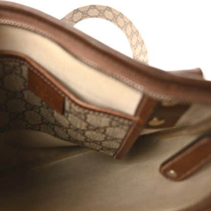 Gucci GG Plus Monogram Signature Web Loop Messenger Brown 5 of 10