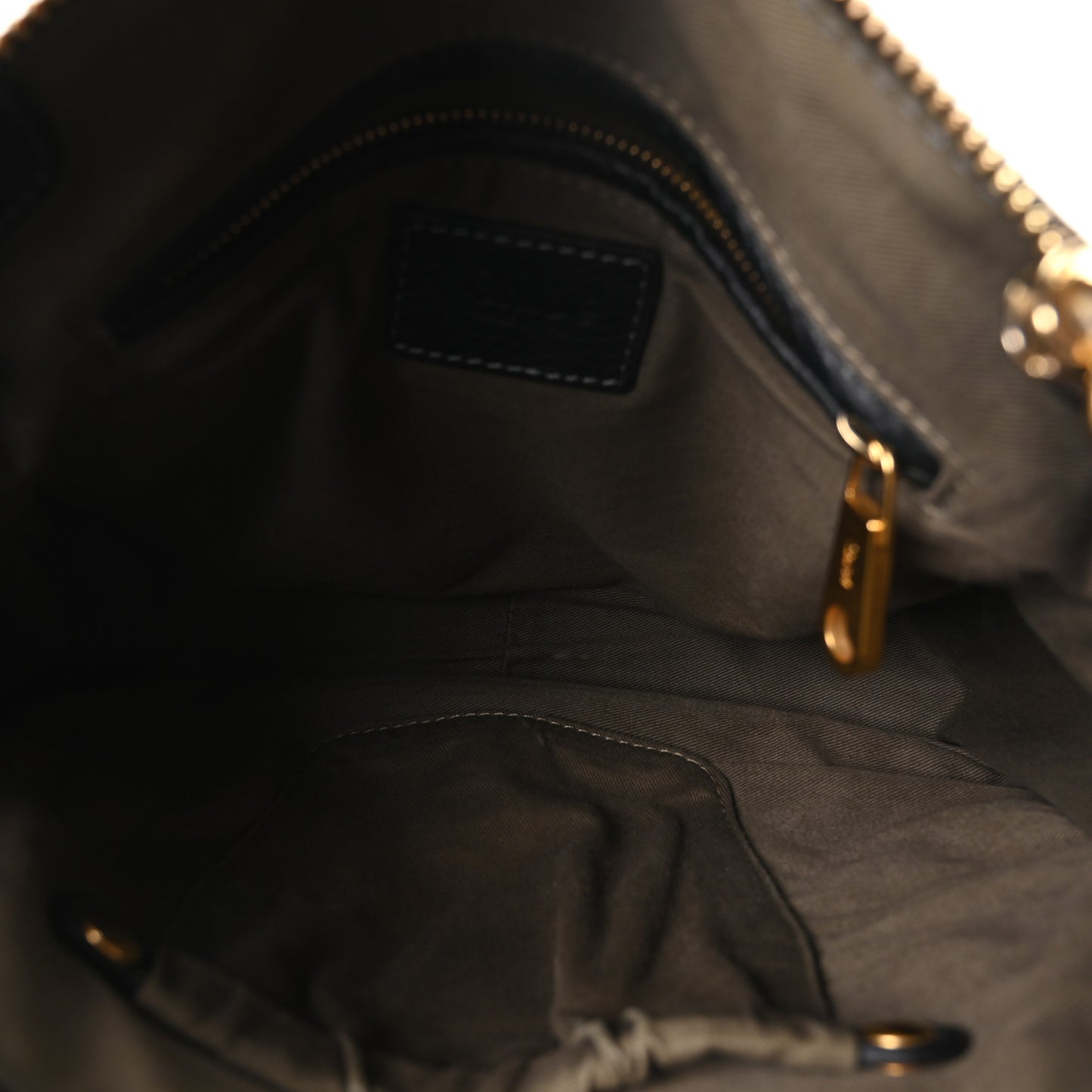 Calfskin Small Marcie Satchel Black