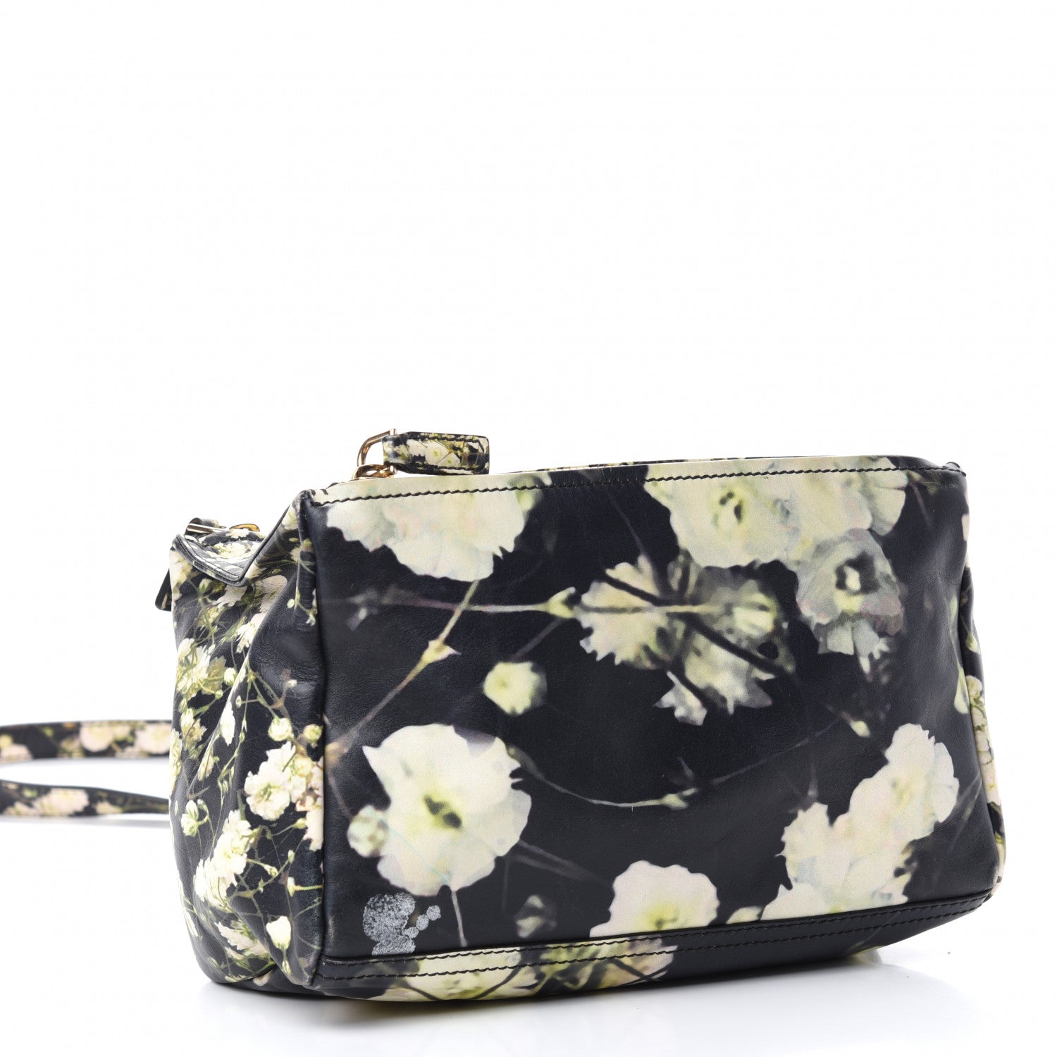 Givenchy Lambskin Baby's Breath Print Medium Pandora Black 4 of 10