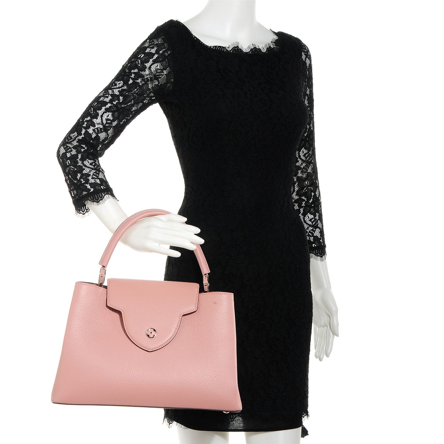 Taurillon Capucines MM Magnolia