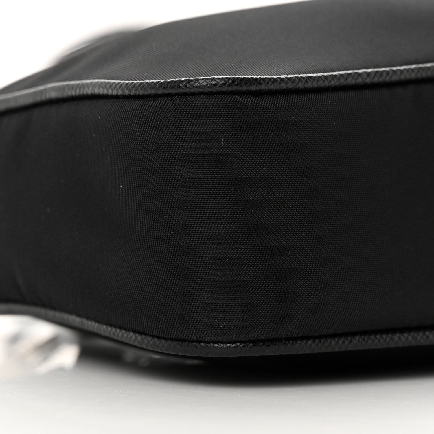 Prada Tessuto Nylon Mini Re-Edition 2000 Shoulder Bag Black 8 of 9