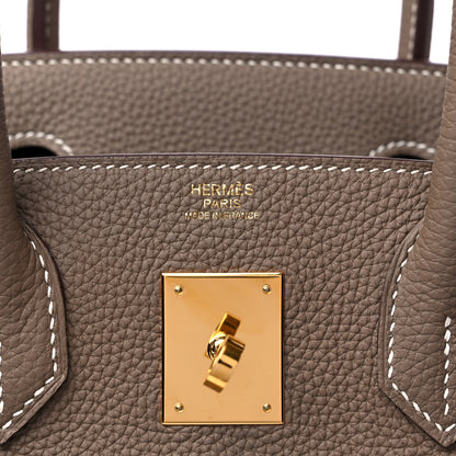 Hermes Togo Birkin 30 Etoupe 5 of 9