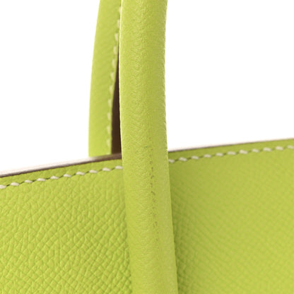 Hermes Epsom Candy Birkin 35 Kiwi Lichen 12 of 13