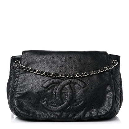 Chanel Caviar Timeless CC Accordion Flap Black 1 of 15