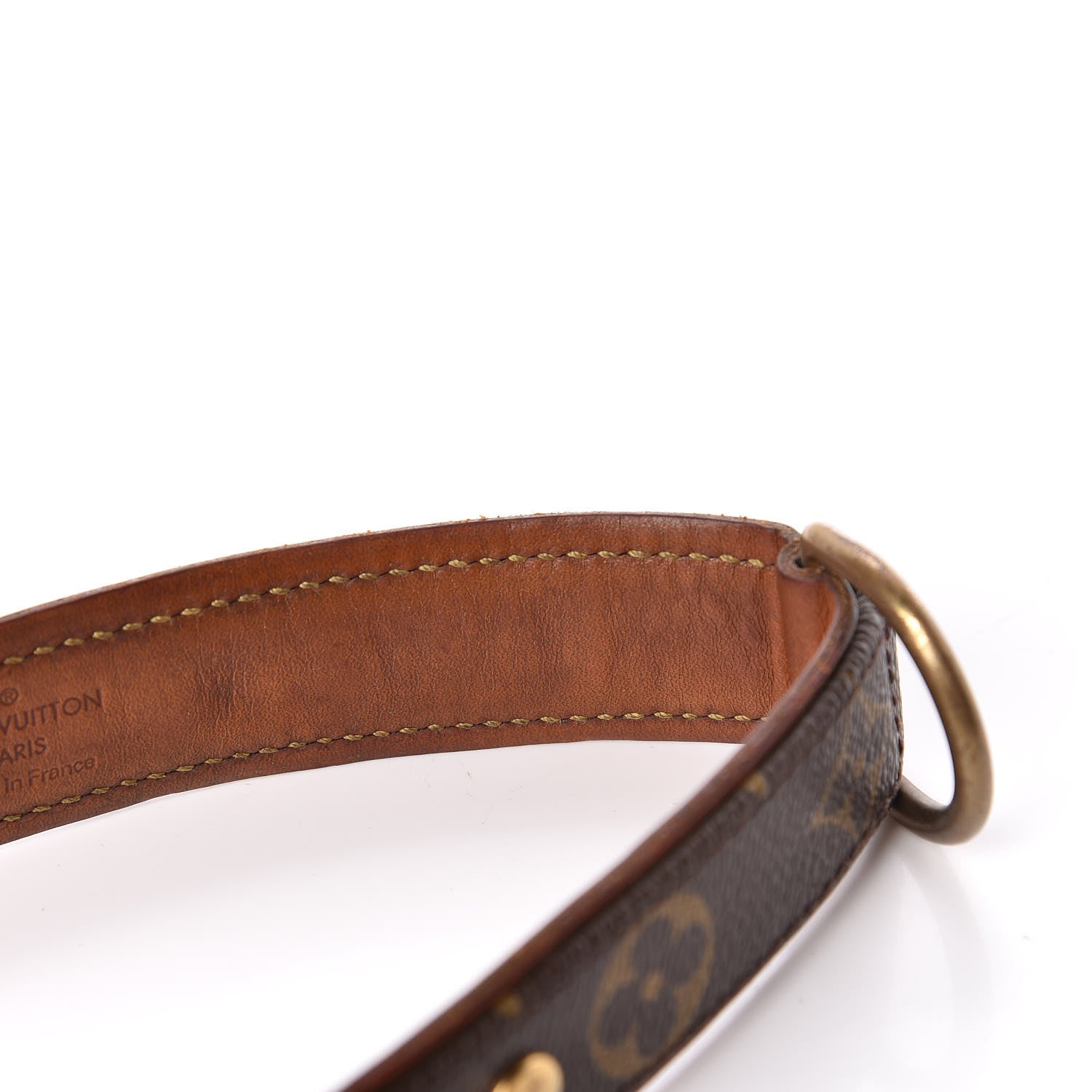 Louis Vuitton Monogram Baxter Dog Collar PM 8 of 8