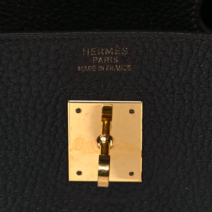 Hermes Togo Birkin 40 Chocolate 6 of 10