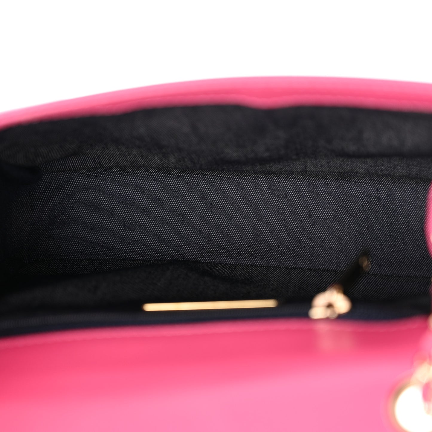Lambskin CC Mania Flap Bag Pink