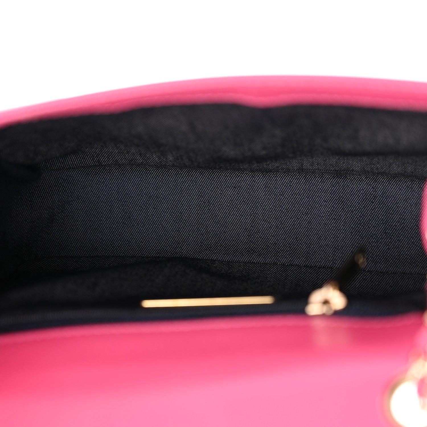 Chanel Lambskin CC Mania Flap Bag Pink 5 of 11