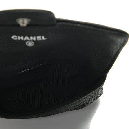 Chanel Iridescent Caviar Quilted Coin Purse Black 5 of 8