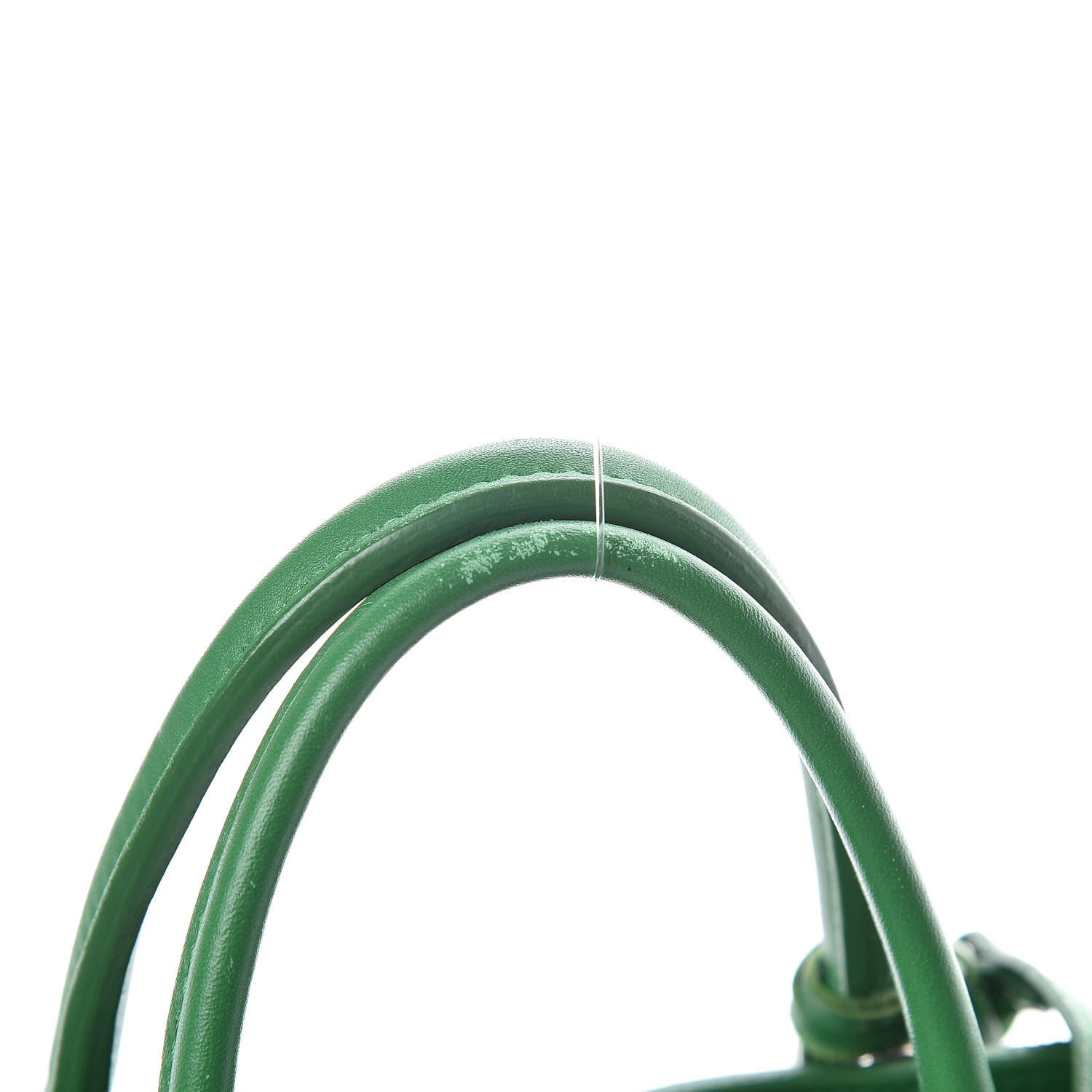 Balenciaga Veau Papier A6 Zip Around Tote Vert Trefle 8 of 15