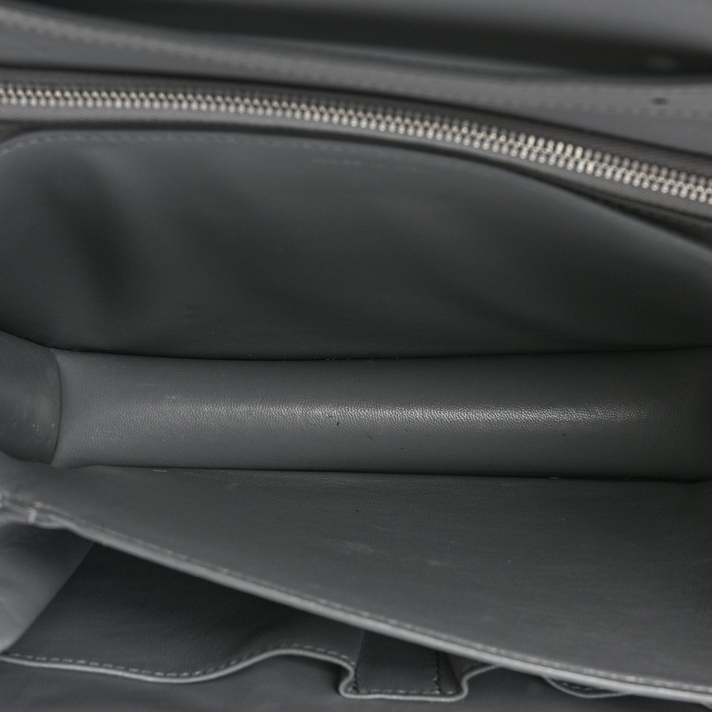 Box Calfskin Medium Classic Box Flap Bag Zinc