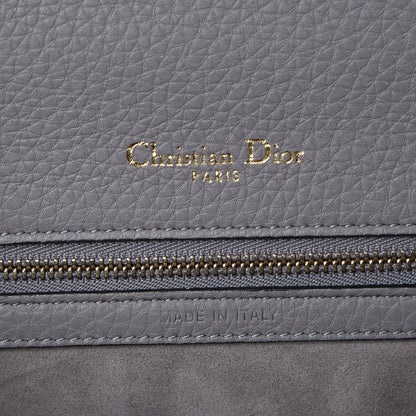 Christian Dior Grained Calfskin Medium Diorama Flap Bag Gris 6 of 7