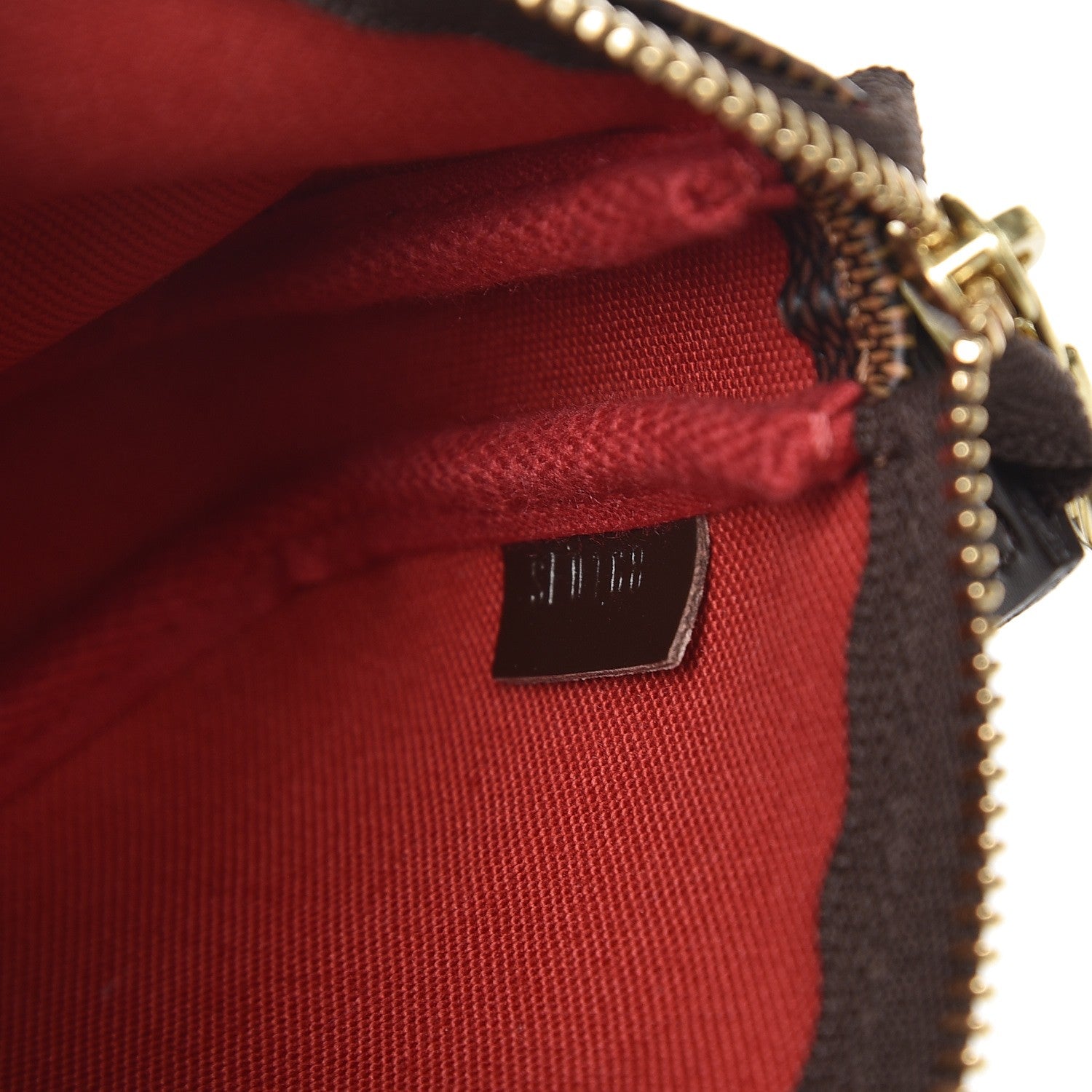 Louis Vuitton Damier Ebene Mini Pochette Accessories 6 of 8