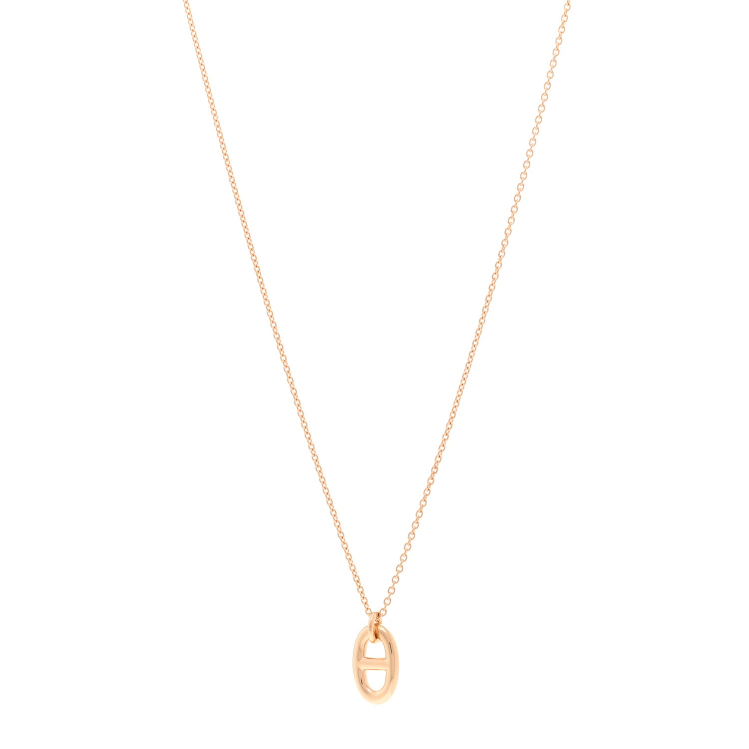 Hermes 18K Rose Gold PM Farandole Pendant Necklace 1 of 6