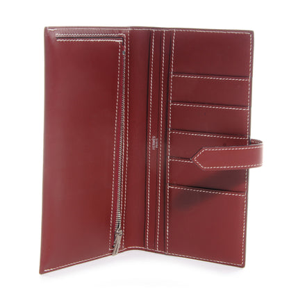 Hermes Chamonix Bearn Wallet Rouge H 6 of 8