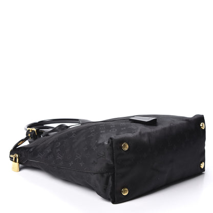 Louis Vuitton Monogram Nylon Desire Lockit Vertical MM Black 3 of 8