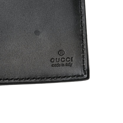 Gucci Guccissima Signature Web New Web Continental Wallet Black 7 of 9