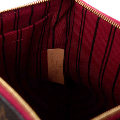 Louis Vuitton Monogram Neverfull MM GM Pochette Pivoine 7 of 8