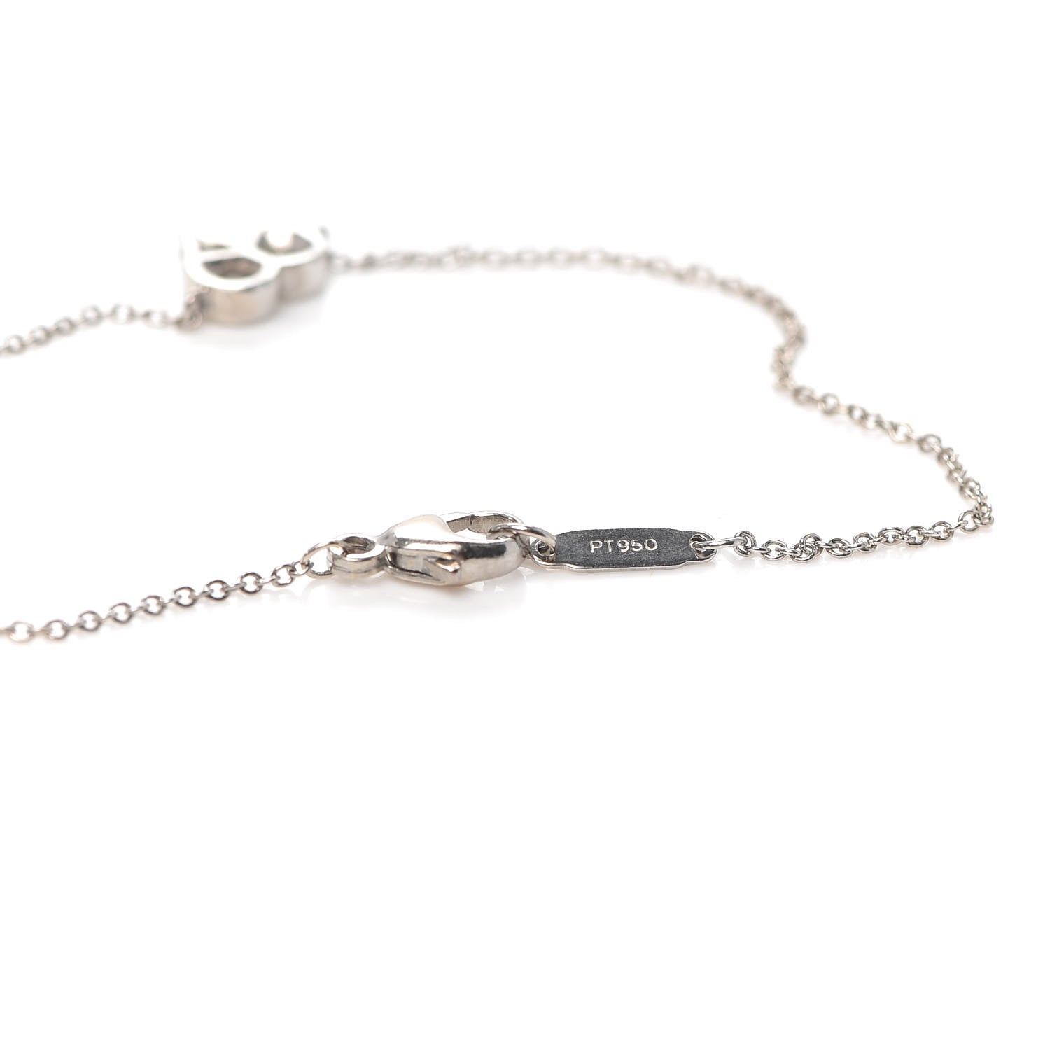 Tiffany Platinum Diamond Hearts Bracelet 5 of 6