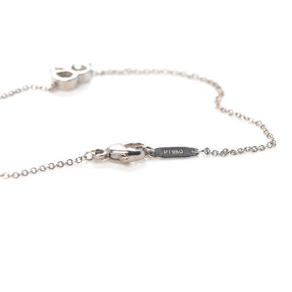 Tiffany Platinum Diamond Hearts Bracelet 5 of 6