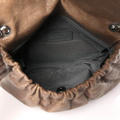 Chanel Caviar Quilted Medium Elastic Flap Brown 5 of 15